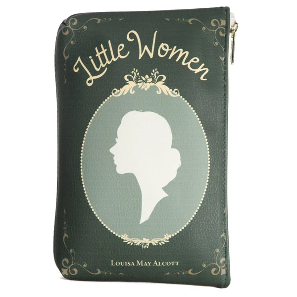 Little Women green Book Pouch