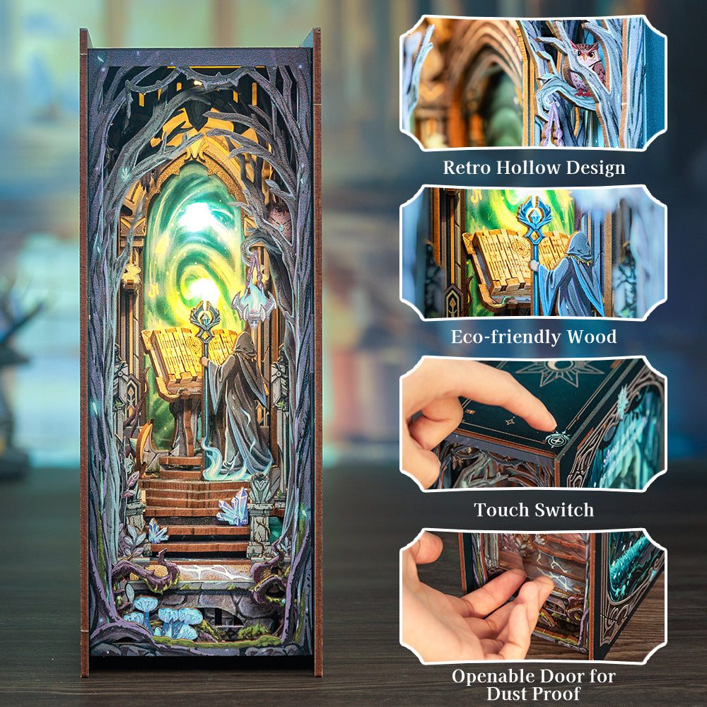 Book Nook The Gate of Wonderland op de boekenplank