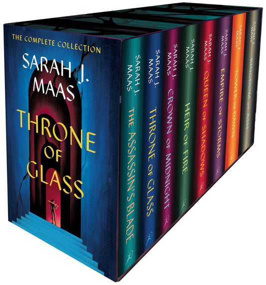 Boekcover van Throne of Glass Hardcover Box Set – Sarah J. Maas