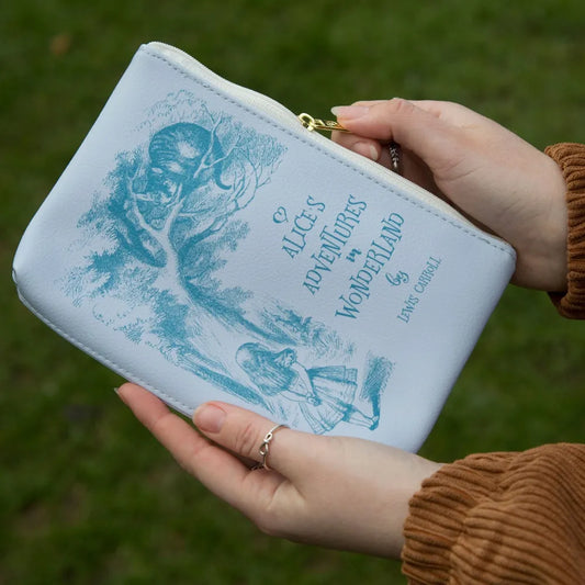Alice in Wonderland purple Book Pouch – boekenetui van Tea & Tales