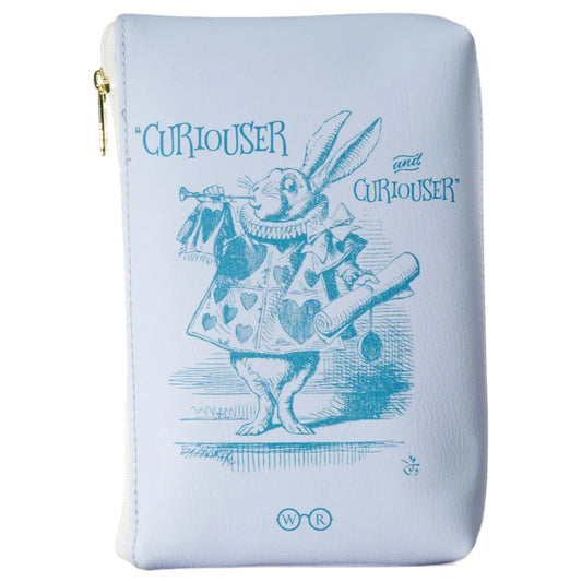 Alice in Wonderland purple Book Pouch – boekenetui van Tea & Tales