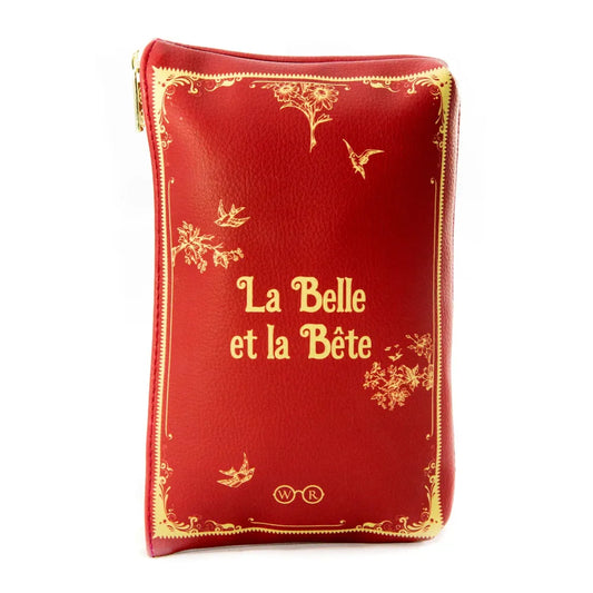 Beauty and the Beast red Book Pouch – boekenetui van Tea & Tales