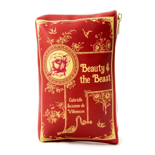 Beauty and the Beast red Book Pouch – boekenetui van Tea & Tales