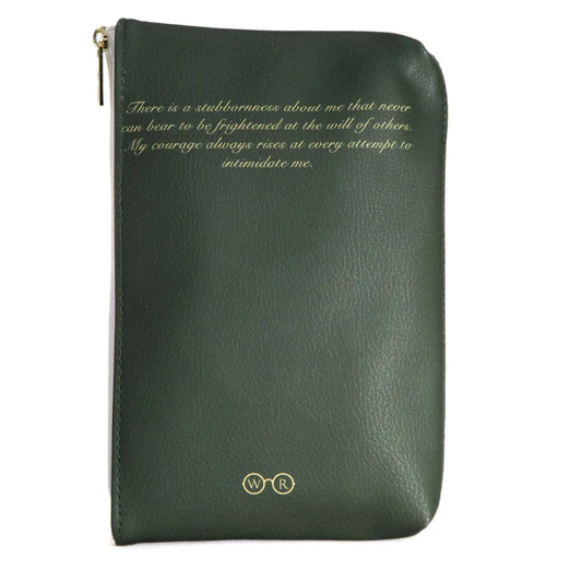 Pride and Prejudice green Book Pouch – boekenetui van Tea & Tales