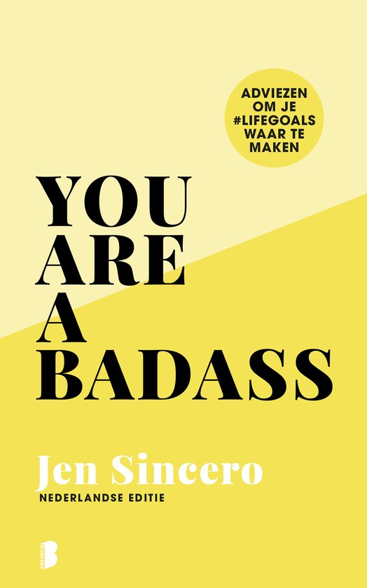 Boekcover van You are a badass