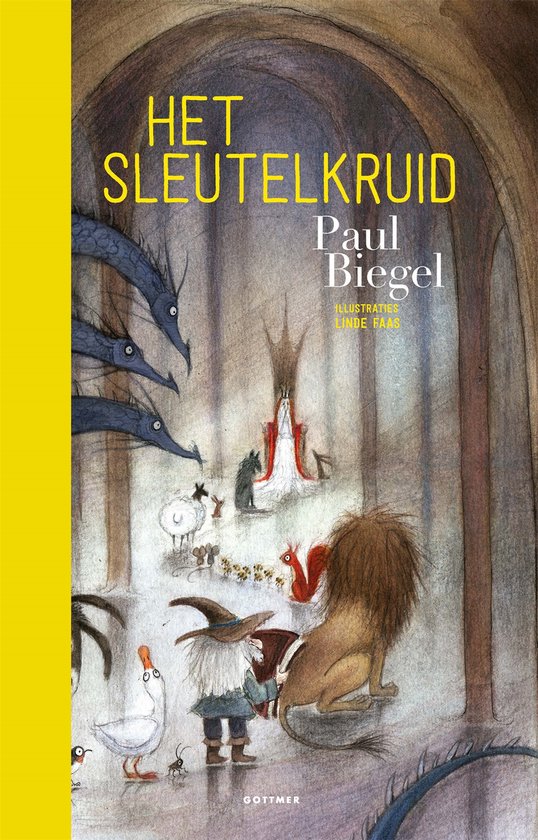 Omslag van Het sleutelkruid van Paul Biegel, hardcover