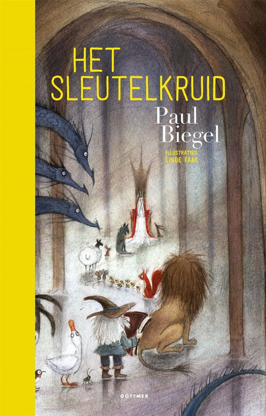 Omslag van Het sleutelkruid van Paul Biegel, hardcover