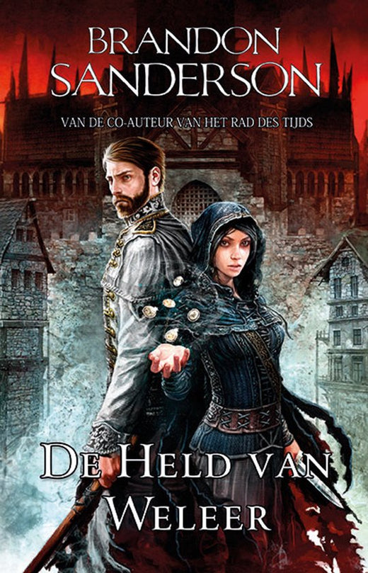 Omslag van De held van weleer van Brandon Sanderson, paperback