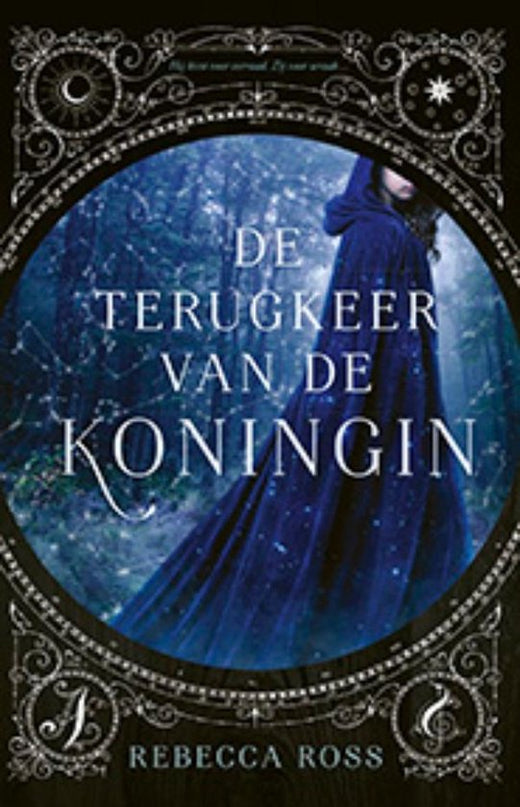 Omslag van De terugkeer van de koningin van Rebecca Ross, paperback