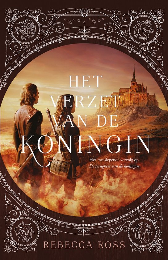 Omslag van Het verzet van de koningin van Rebecca Ross, paperback