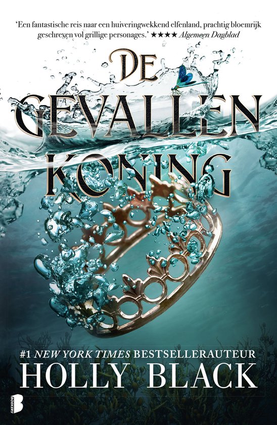 Omslag van De gevallen koning van Holly Black, hardcover
