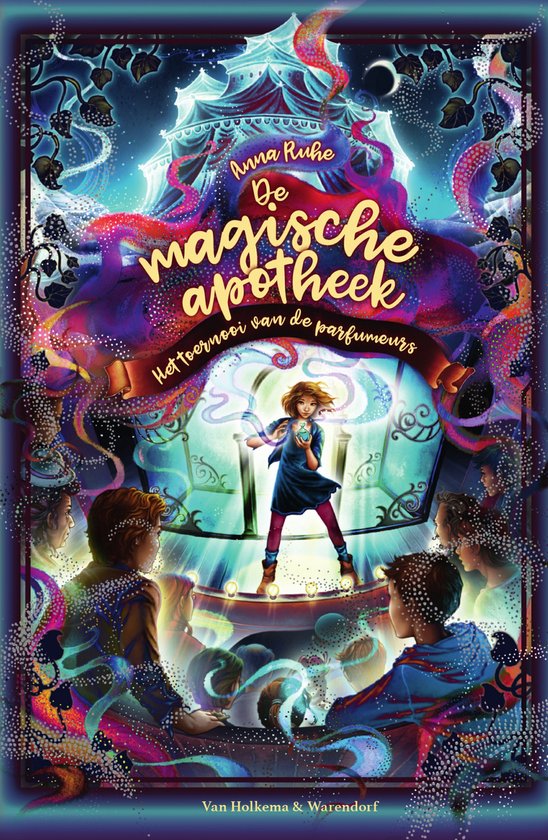 Omslag van Het toernooi van de parfumeurs van Anna Ruhe, hardcover