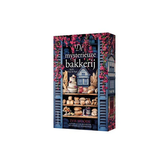 Omslag van De mysterieuze bakkerij op de Rue de Paris van Evie Woods, paperback