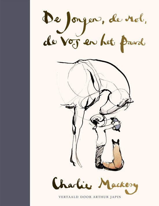 Omslag van De jongen, de mol, de vos en het paard van Charlie Mackesy, hardcover