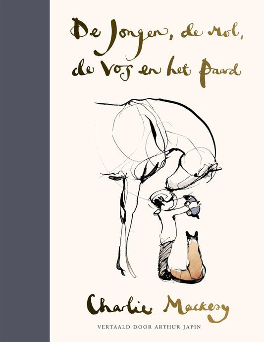 Omslag van De jongen, de mol, de vos en het paard van Charlie Mackesy, hardcover