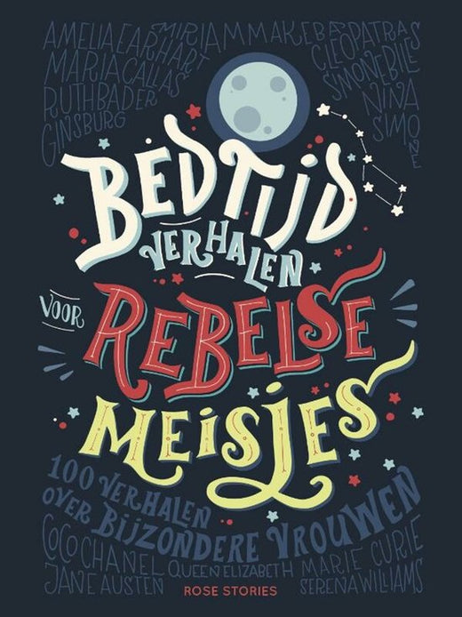 Omslag van Bedtijdverhalen voor rebelse meisjes van Jess Harriton, hardcover