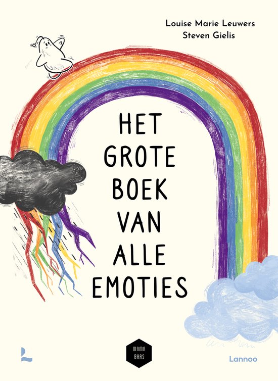 Omslag van Het grote boek van alle emoties van Steven Gielis, hardcover