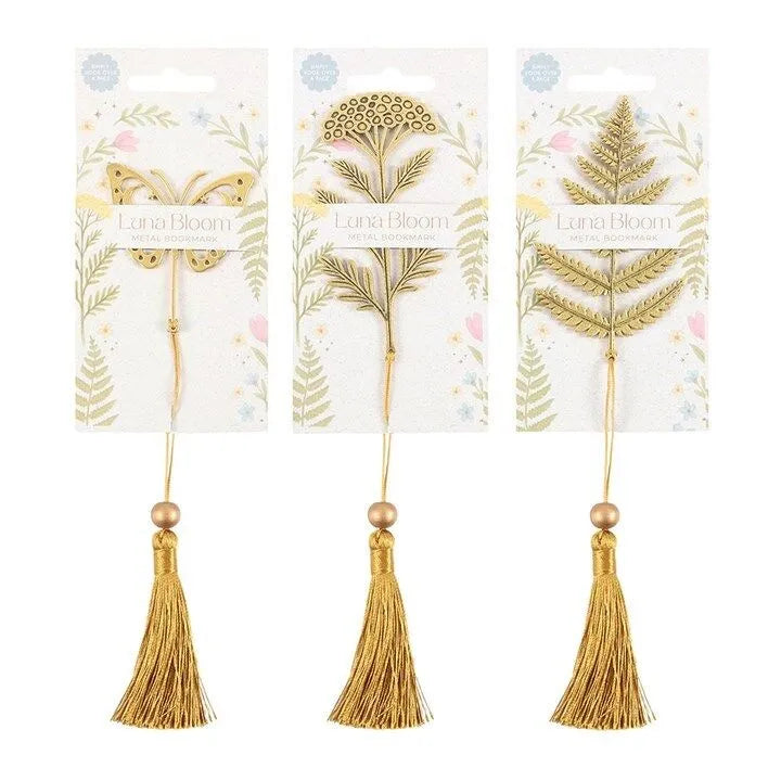 Metal Bloom Bookmark – boekenlegger van Tea & Tales