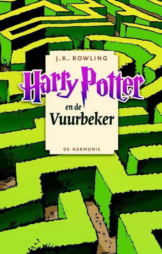 Omslag van Harry Potter en de vuurbeker van J.K. Rowling