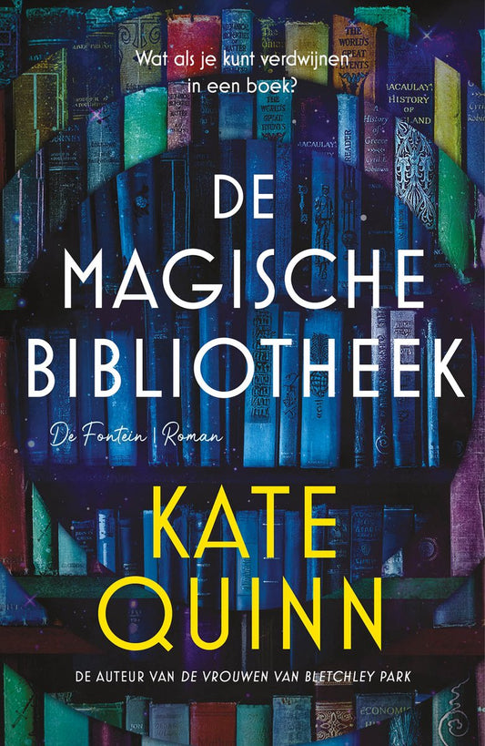 Omslag van De magische bibliotheek van Kate Quinn