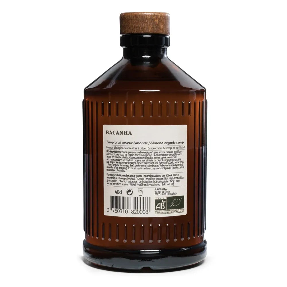 Biologische Amandel Siroop 400ml – Tea & Tales