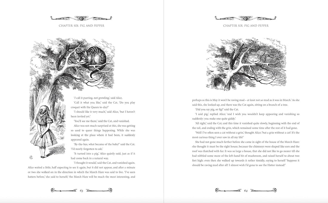 Alice's Adventures in Wonderland and Through the Looking Glass