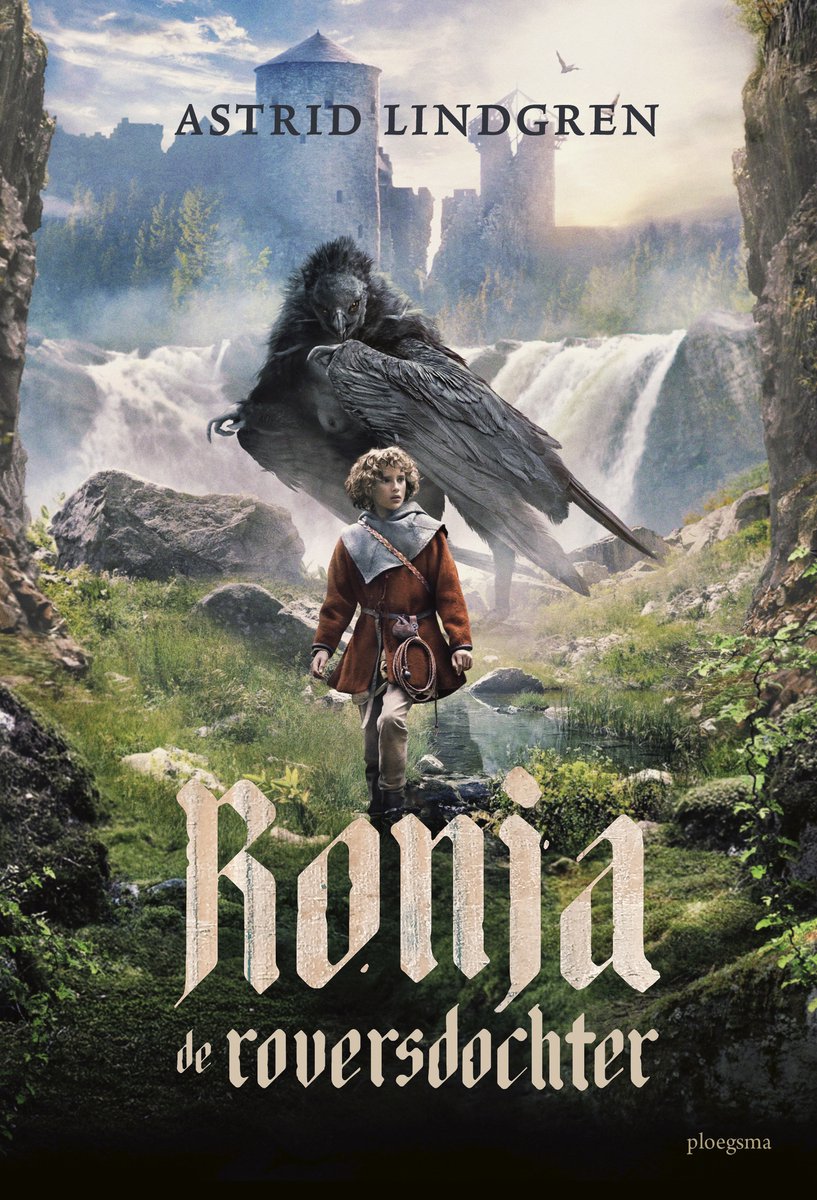 Omslag van Ronja de roversdochter van Astrid Lindgren, paperback