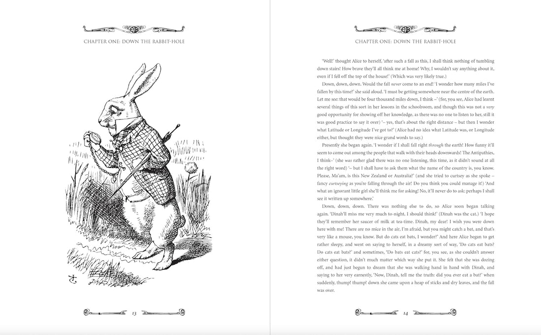 Alice's Adventures in Wonderland and Through the Looking Glass