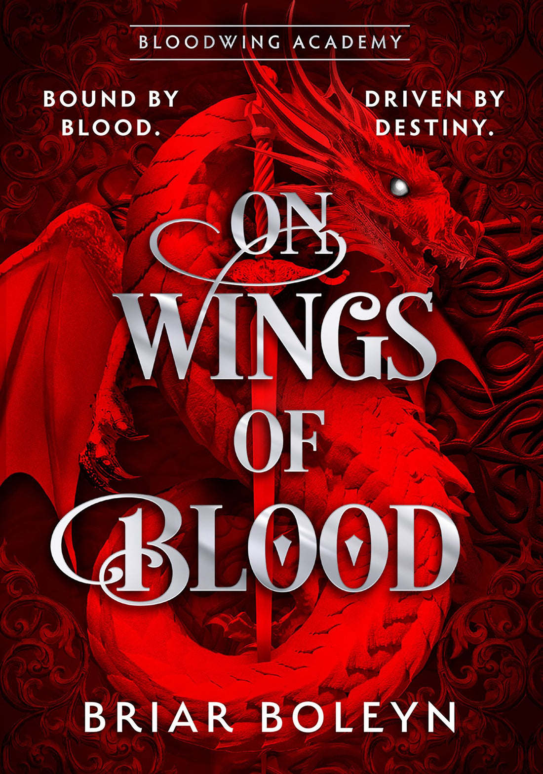 Cover van On Wings of Blood - Engelse editie van Briar Boleyn