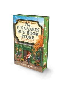 Omslag van The Cinnamon Bun BookStore Deluxe Edition van Laurie Gilmore, speciale editie met sprayed edges