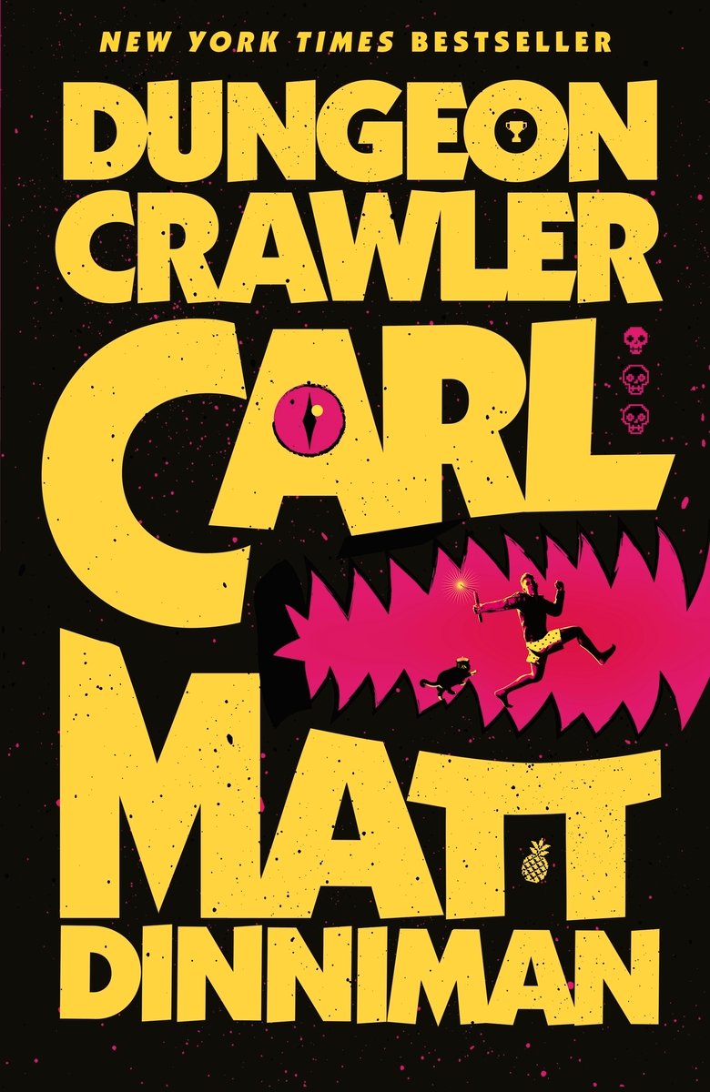 Omslag van Dungeon Crawler Carl van Matt Dinniman