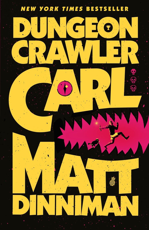 Omslag van Dungeon Crawler Carl van Matt Dinniman