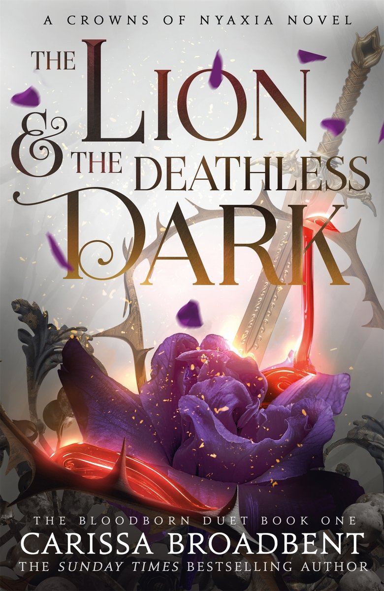 Omslag van The Lion and the Deathless Dark (Sprayed Edges) van Carissa Broadbent