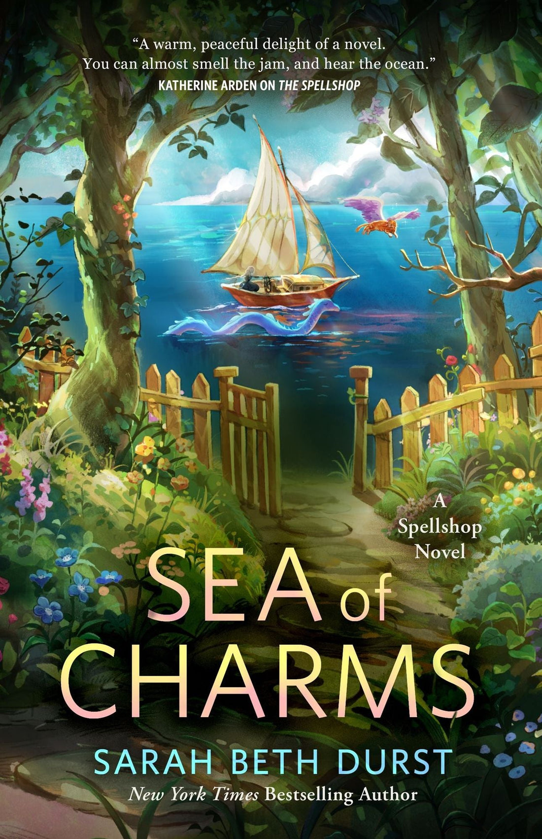 Cover van Sea of Charms (US Deluxe Hardcover) van Sarah Beth Durst