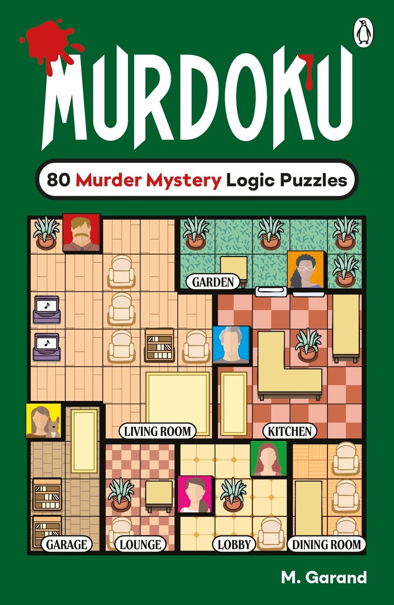 Omslag van Murdoku - 80 Murder Mystery Logic Puzzles (Volume 1) van Manuel Garand