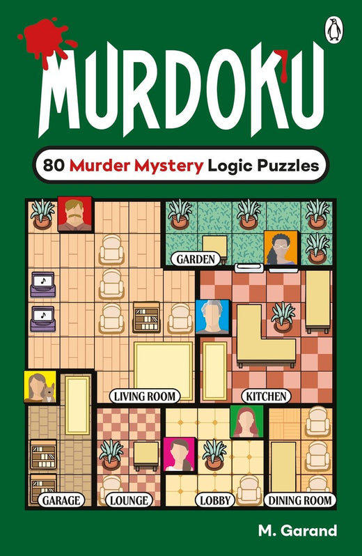 Omslag van Murdoku - 80 Murder Mystery Logic Puzzles (Volume 1) van Manuel Garand