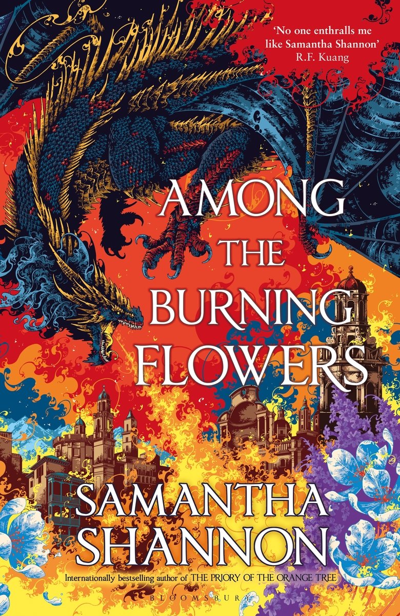 Omslag van Among the Burning Flowers van Samantha Shannon