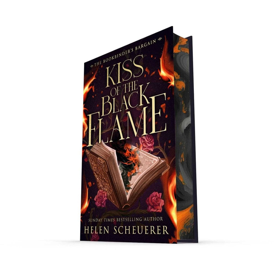 Cover van Kiss of the Black Flame van Helen Scheuerer