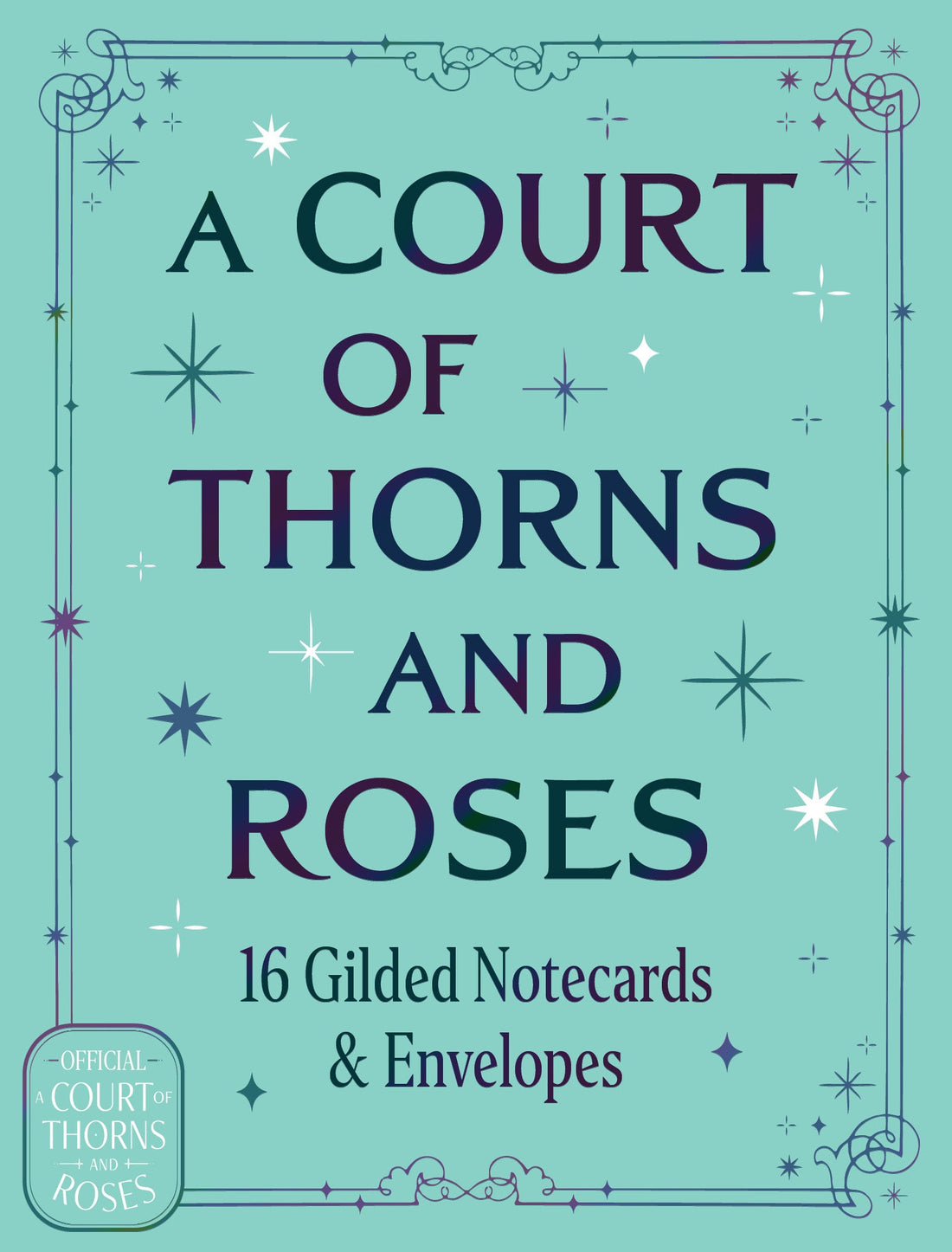 A Court of Thorns and Roses Official Gilded Notecards van Sarah J. Maas