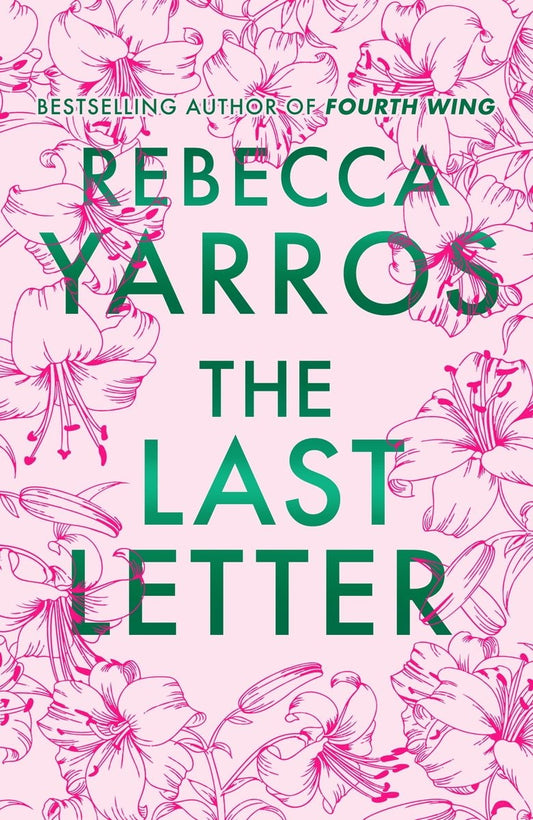 The Last Letter van Rebecca Yarros, limited edition met sprayed edges