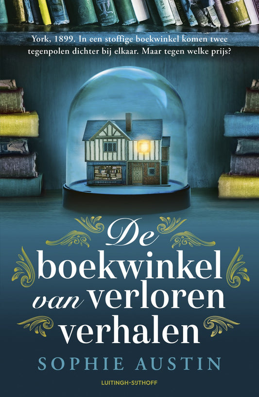 Omslag van De boekwinkel van verloren verhalen van Sophie Austin