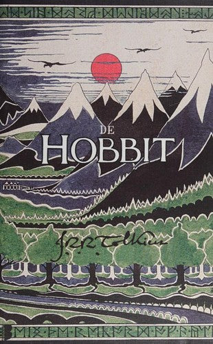 Omslag van De hobbit - Het begin van het wereldberoemde oeuvre van Tolkien van J.R.R. Tolkien, hardcover