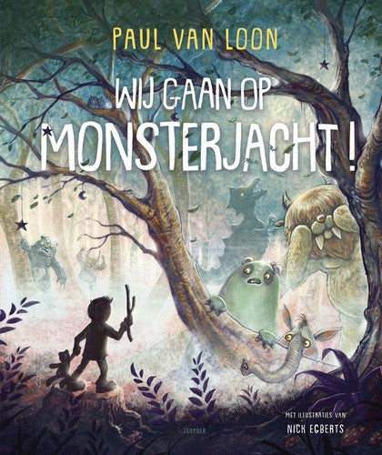 Omslag van Wij gaan op monsterjacht van Paul van Loon, hardcover