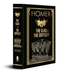 Boekcover van HOMER: The Iliad & the Odyssey