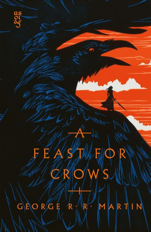 Omslag van A Feast for Crows van George R.R. Martin, speciale editie in hardcover