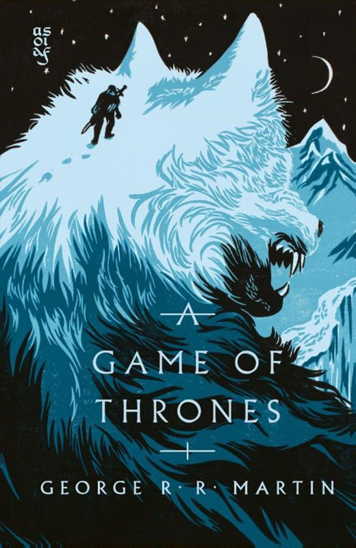 Omslag van A Game of Thrones van George R.R. Martin, speciale editie in hardcover
