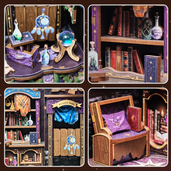 Miniatuurhuisje The Astrology Bookshop detail