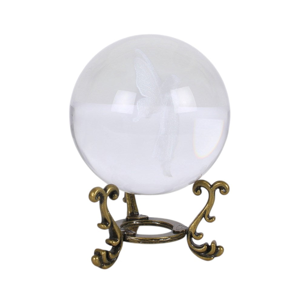 Stardust Fairy glazen bol met standaard bij Tea & Tales