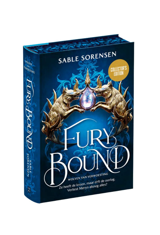 Omslag van Fury Bound (NL Limited Edition) van Sable Sorensen, speciale editie met sprayed edges