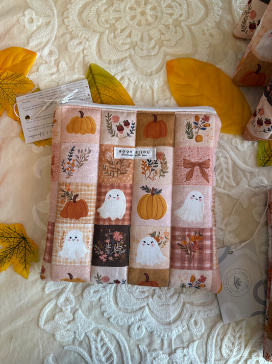 E reader sleeve Luxe “Pumpkin Patch"